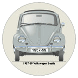 VW Beetle 1957-59 Coaster 4